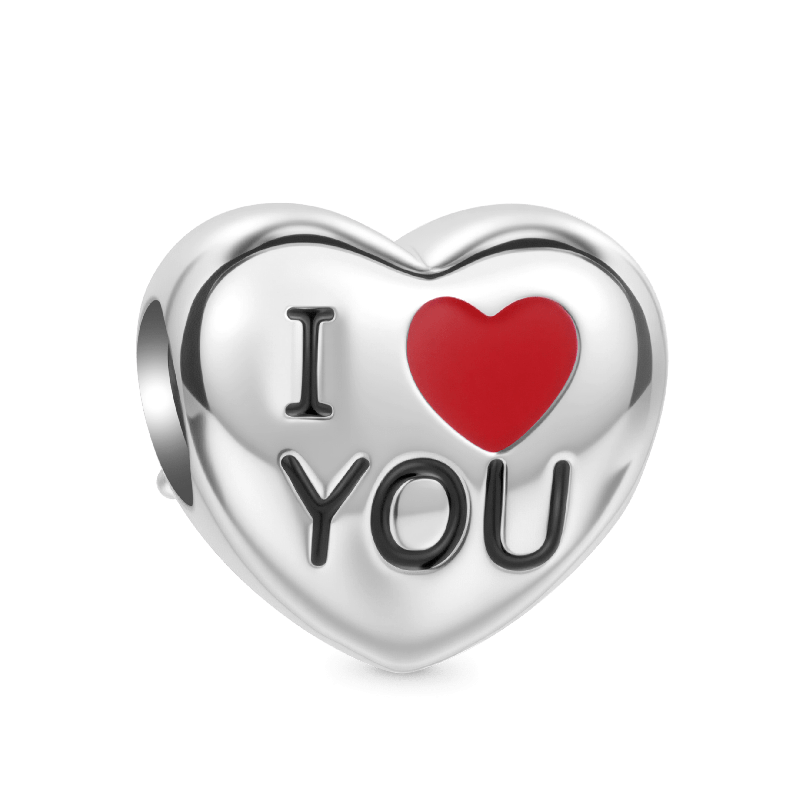 Couple Heart Charm