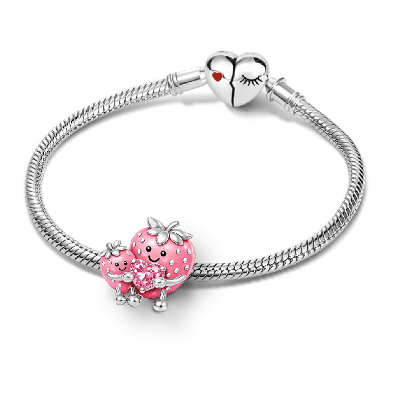 Strawberry Mom & Baby Charm