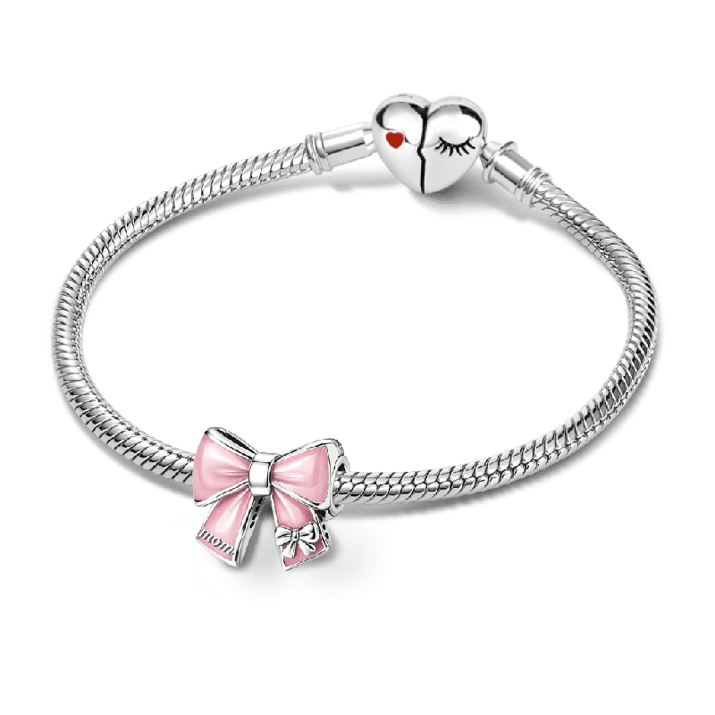 Mom Bowknot Charm