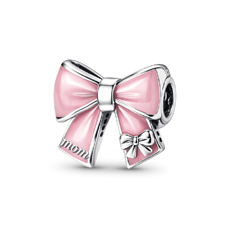 Mom Bowknot Charm