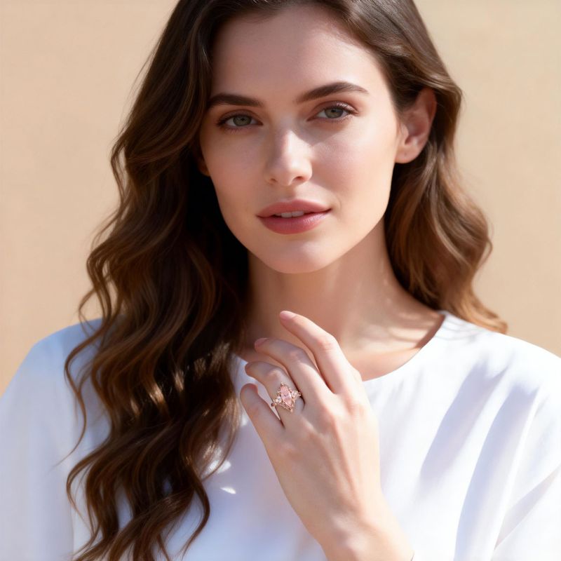Marquise-Cut Engagement Ring