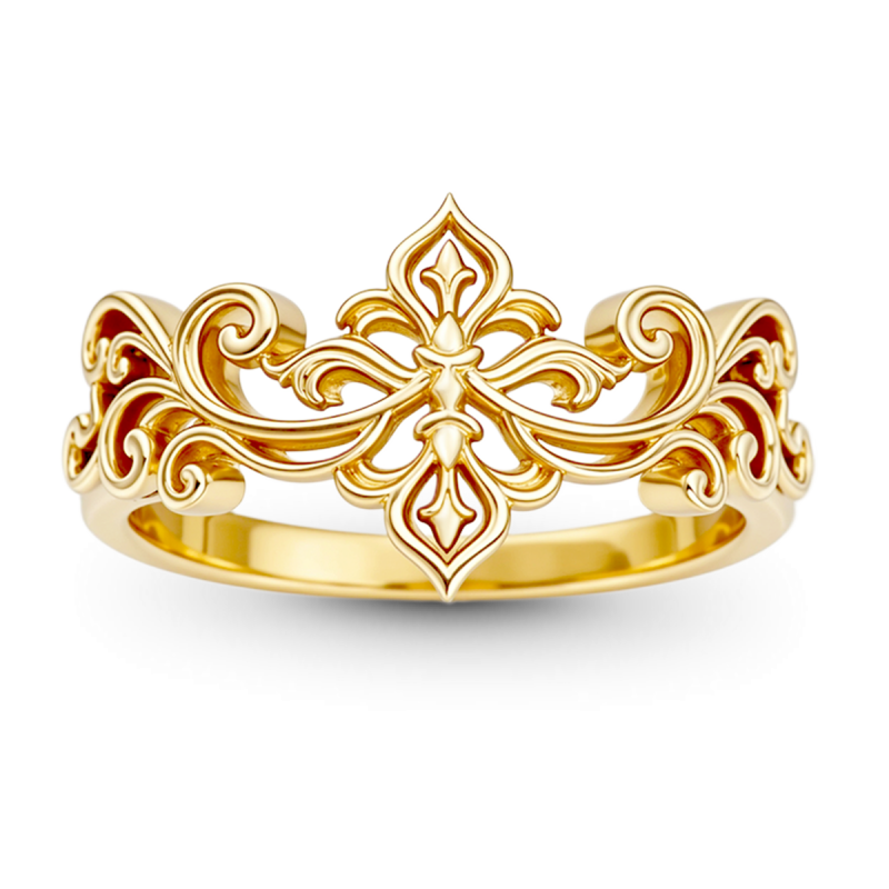 Nature-Inspired Enchantress Ring