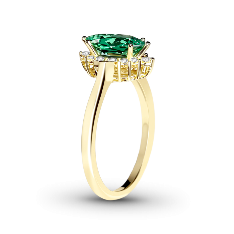 Marquise-Cut Engagement Ring