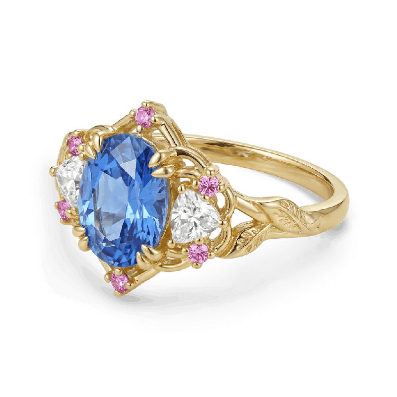Oval-Cut Engagement Ring