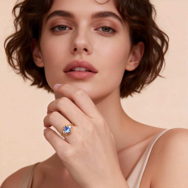 Oval-Cut Engagement Ring