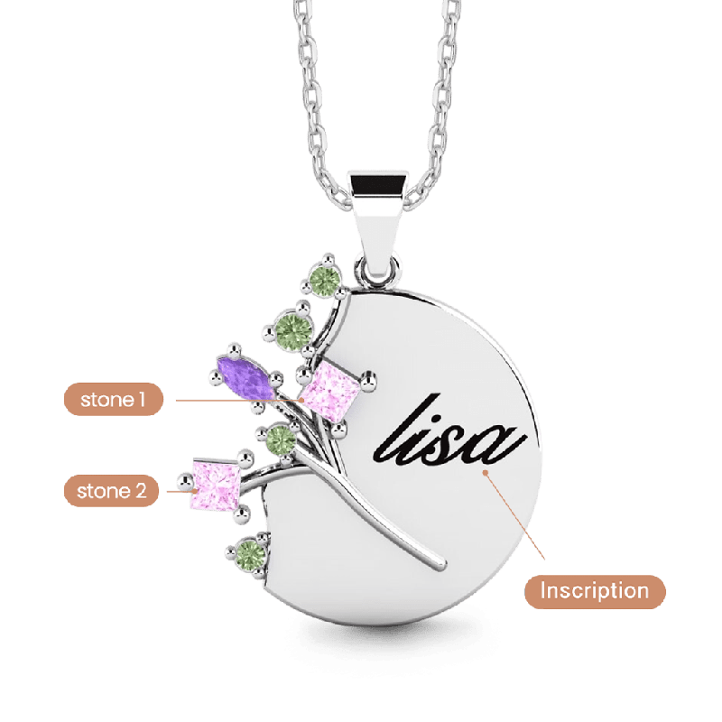 Personalized Family Tree Necklace