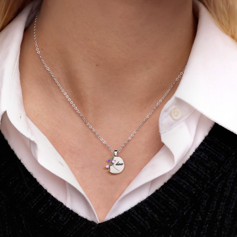 Personalized Family Tree Necklace