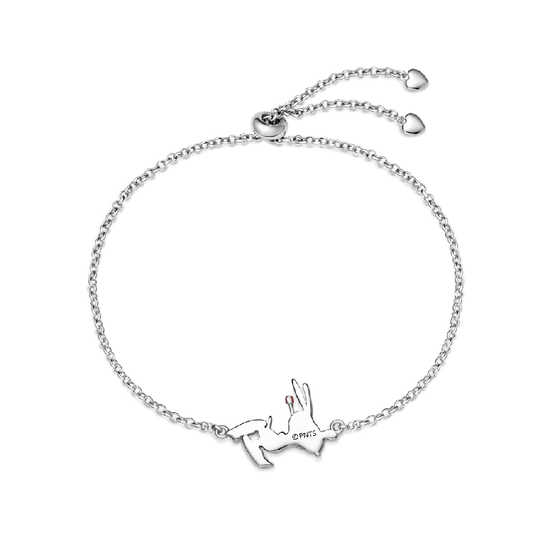 Snoopy Skateboarding Bracelet