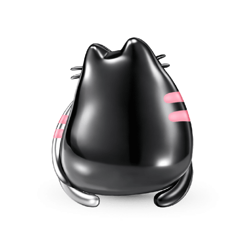 Cat Mother & Baby Hug Charm