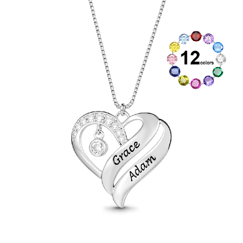 Engravable Heart Necklace