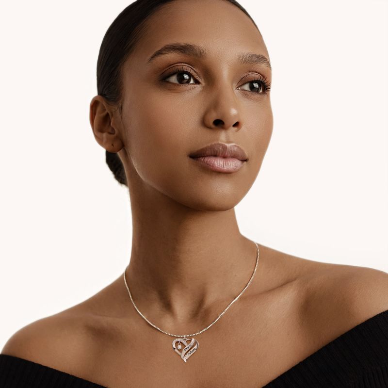 Engravable Heart Necklace