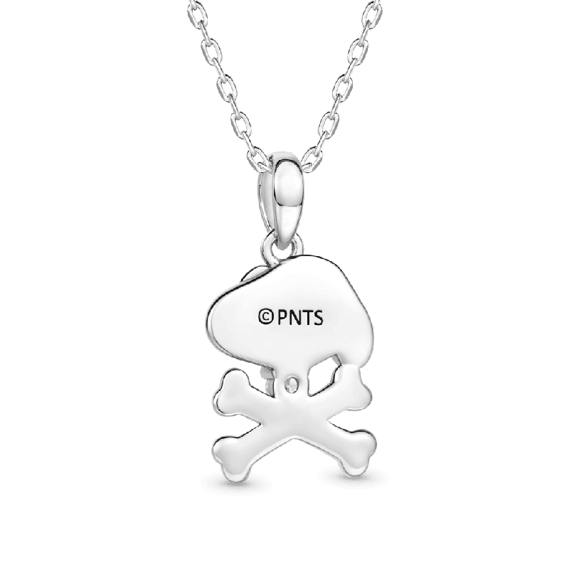 Snoopy Crossbones Necklace