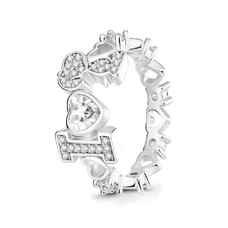 Snoopy Heart-Cut Ring