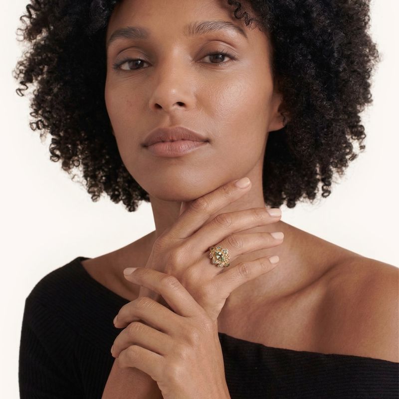 Garden Marquise-Cut Ring