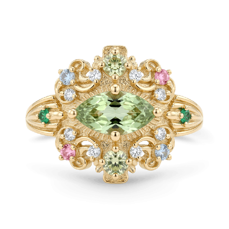 Garden Marquise-Cut Ring