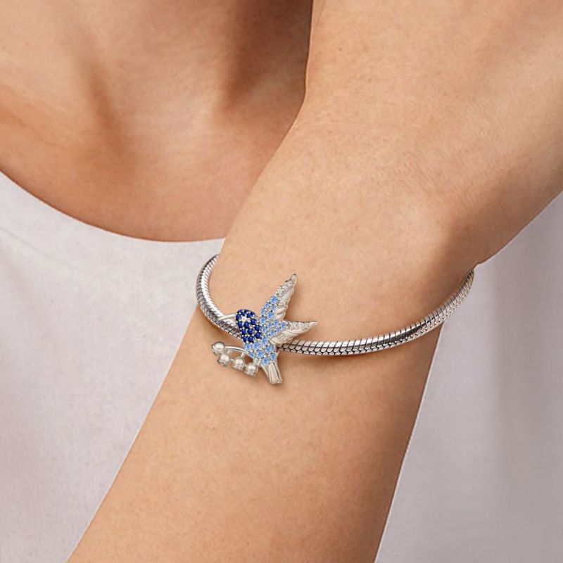 Hummingbird Charm