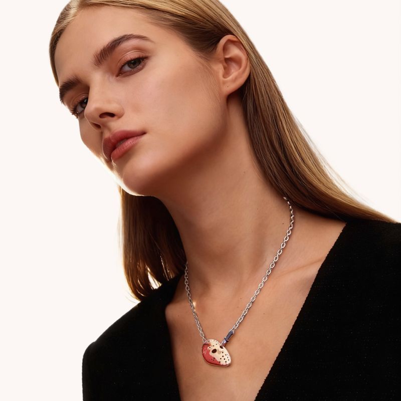 Jason Voorhees Hockey Mask Necklace