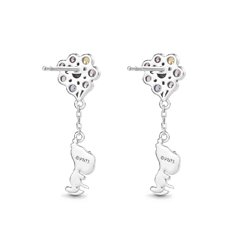 Snoopy Colorful Balloons Earrings