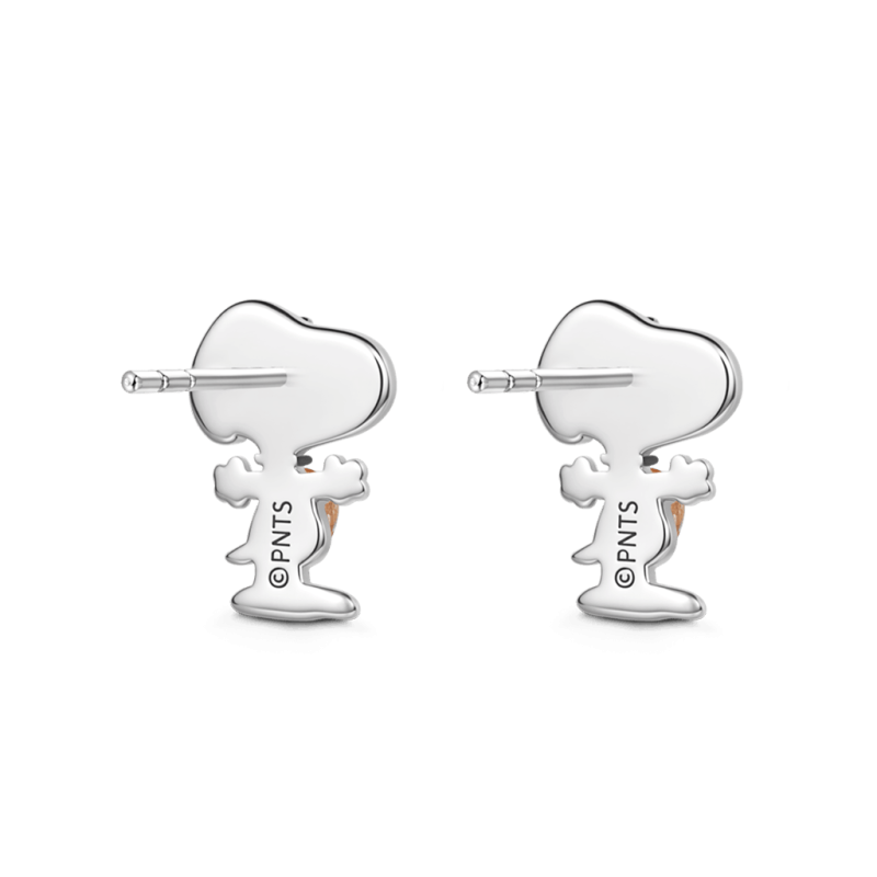 Snoopy Pear-Cut Earrings