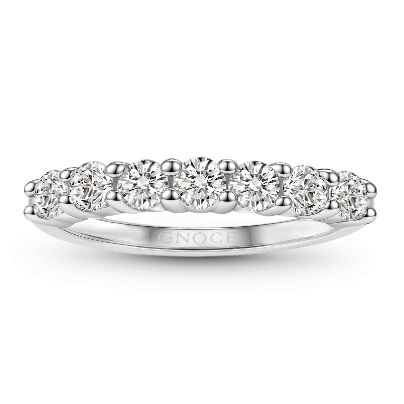 Shiny VVS Moissanite Band Ring
