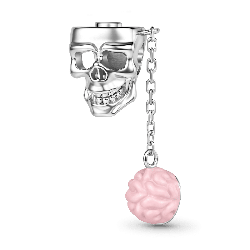Skull Brain Charm