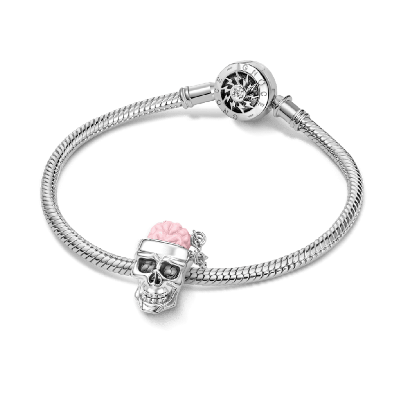 Skull Brain Charm