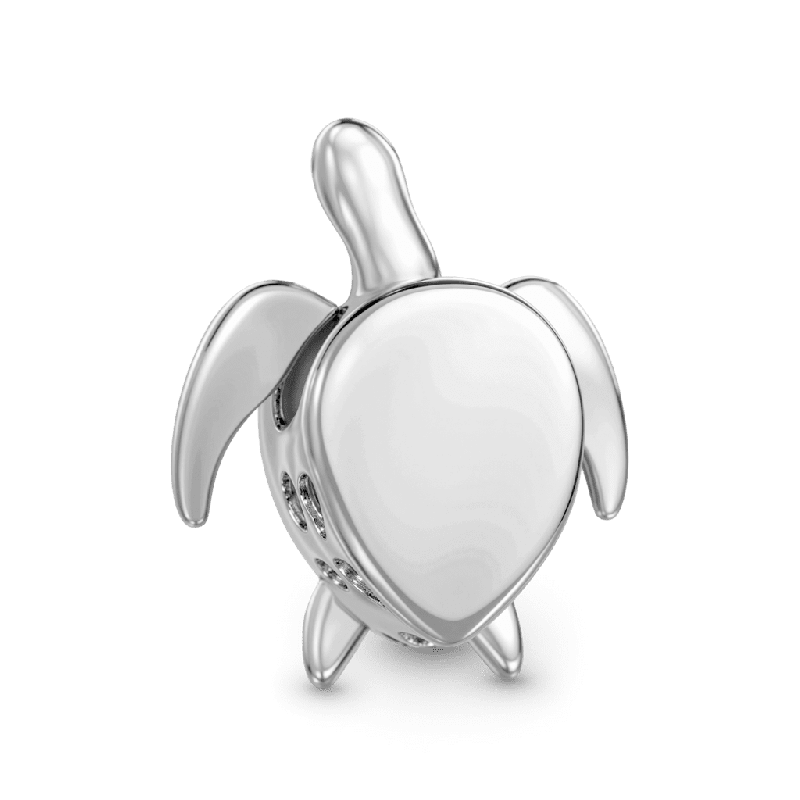 Turtle Flower Charm