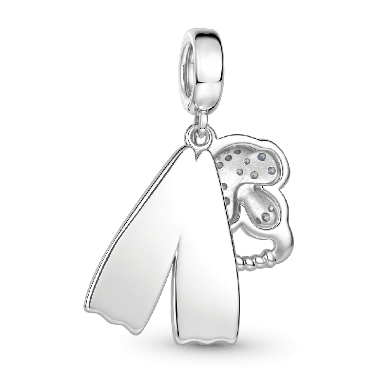Diving Mask and Fins Charm