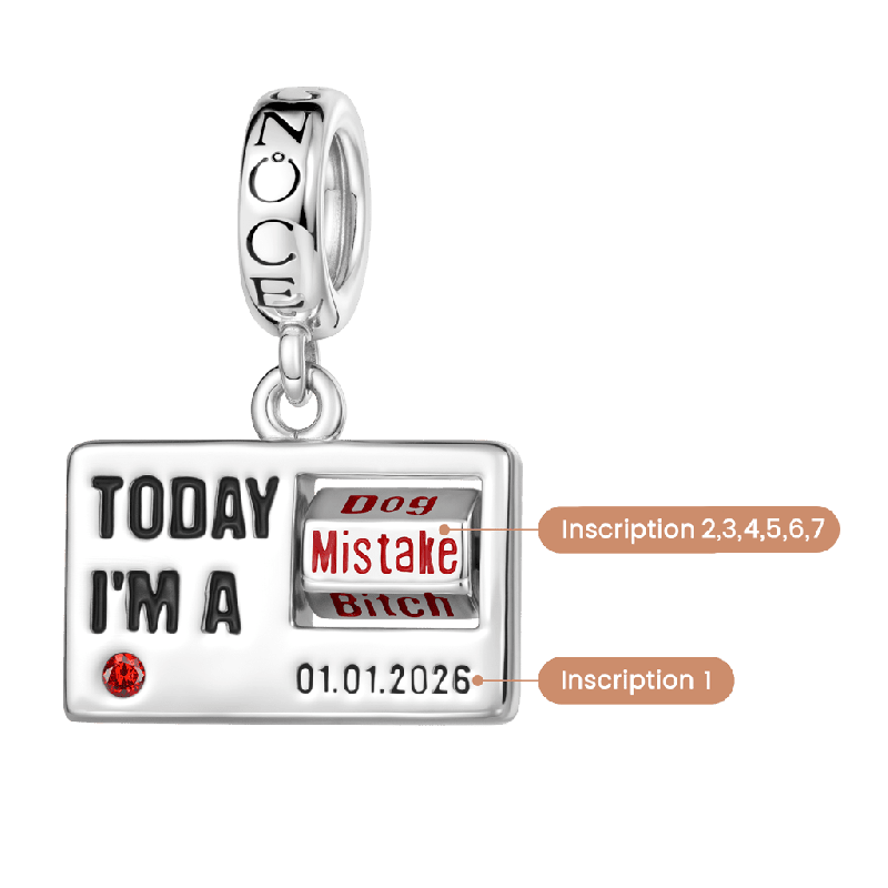 Custom ID Card Charm