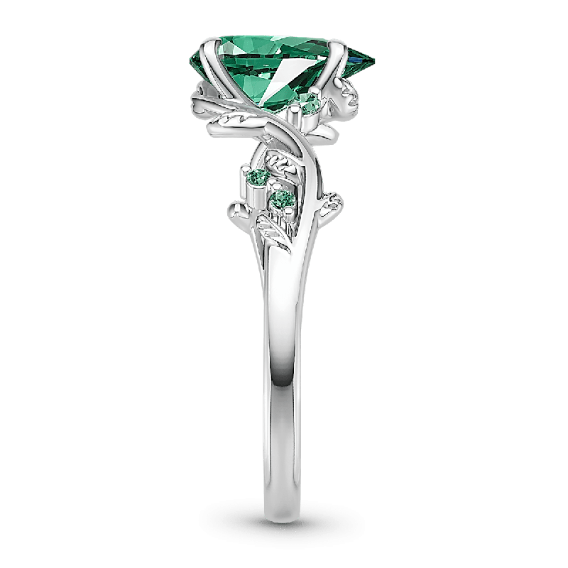 Pear-Cut Engagement Ring