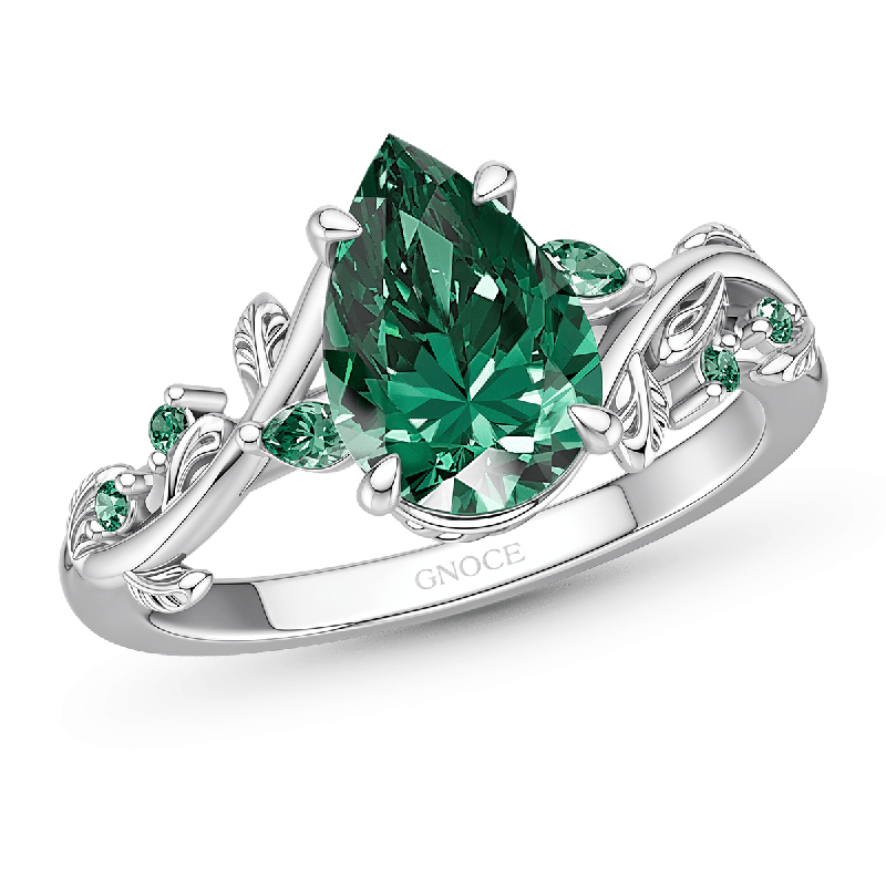 Pear-Cut Engagement Ring