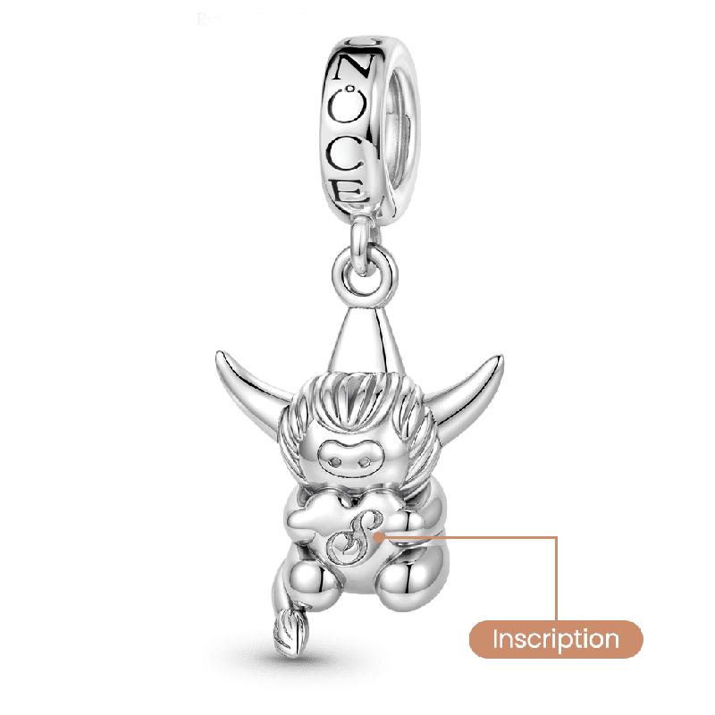 Highland Cow Charm