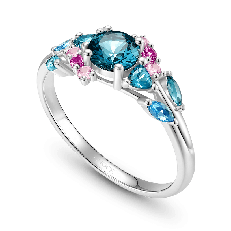 Round- Cut Engagement Ring