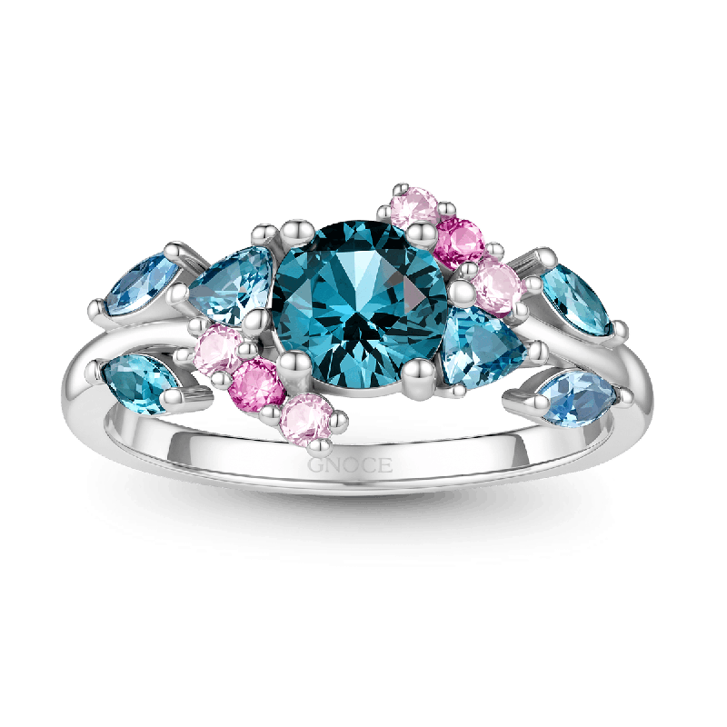 Round- Cut Engagement Ring