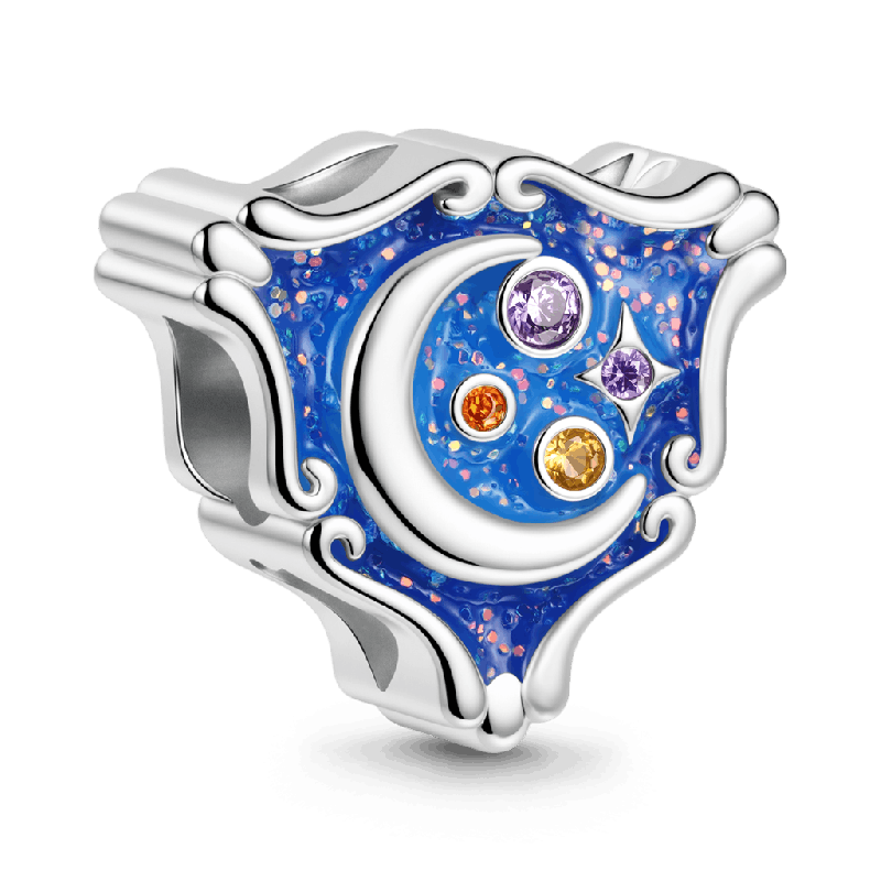 Shiny Moon Galaxy Pendant