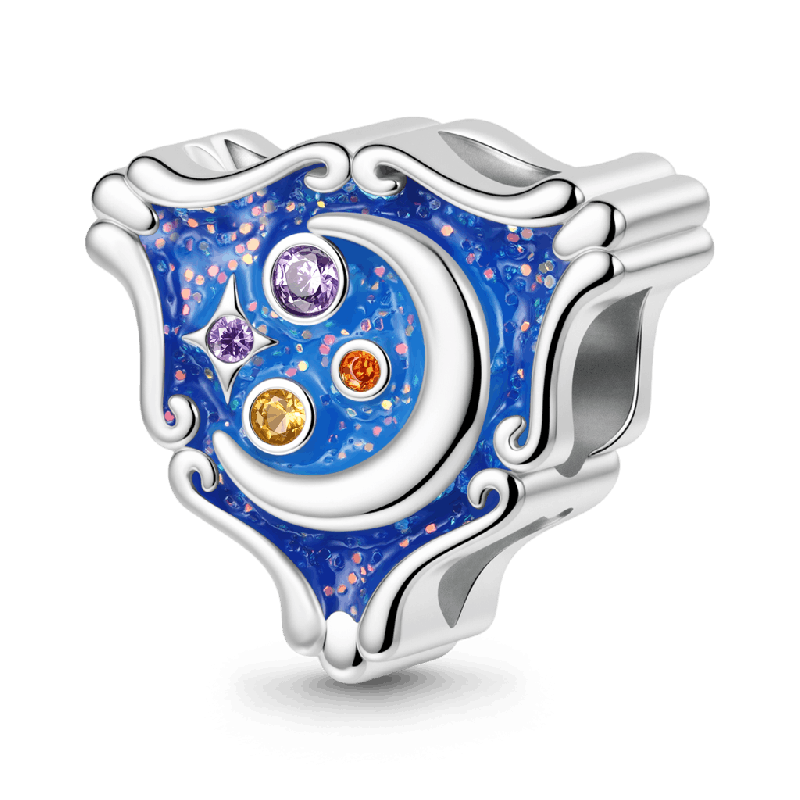 Shiny Moon Galaxy Pendant
