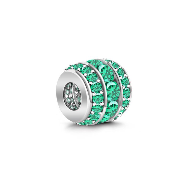 May Birthstone Charm