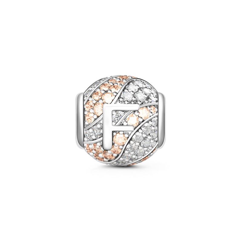Letter F Charm