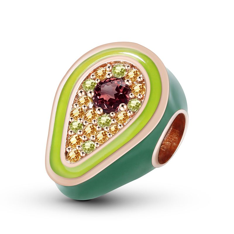 Green Avocado Charm