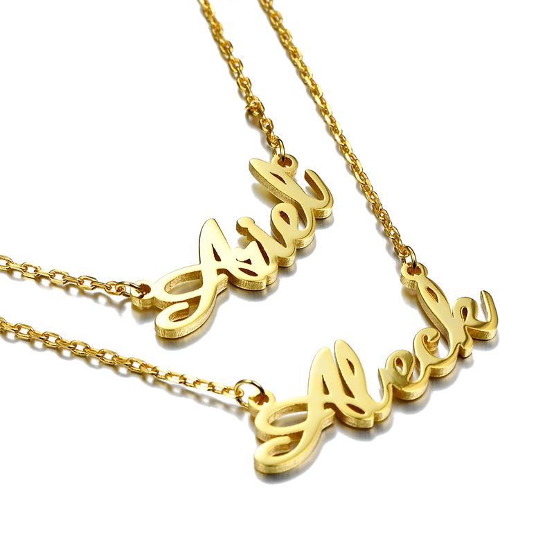 Double Name Necklace