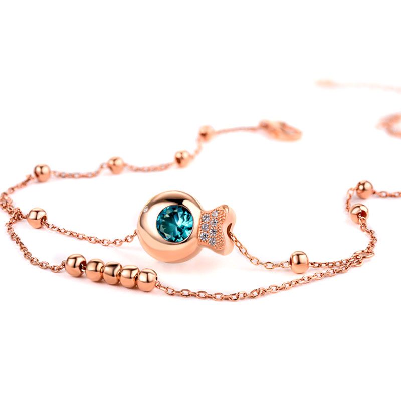 Bubble Fish Anklet