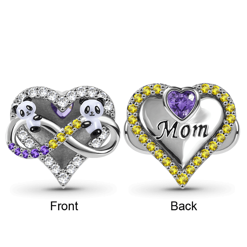 Panda Moms Love Charm