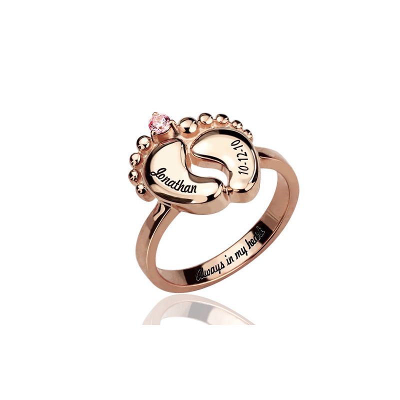 Baby Feet Ring