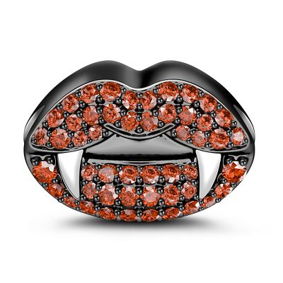 Devil's Red Lips Charm