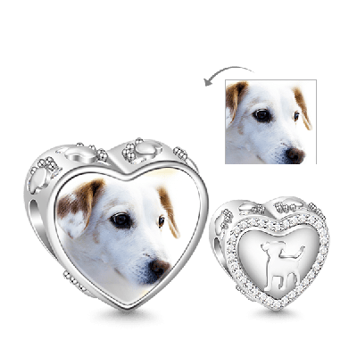 Puppy Photo Charm