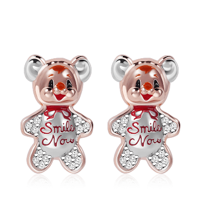 Bear Stud Earrings
