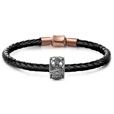"Luck" Dice & King Charm Bracelet