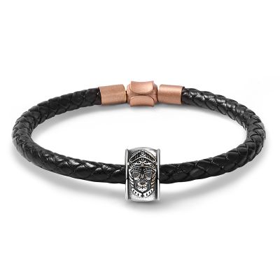 Skeleton Knight Armor Charm Bracelet