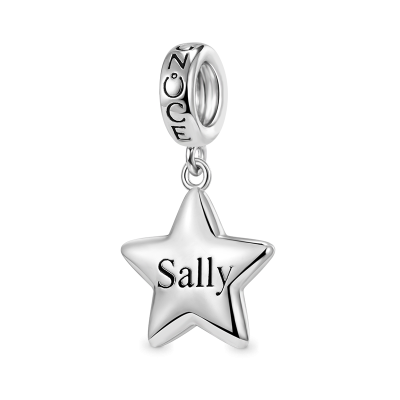 Engravable Star Pendant