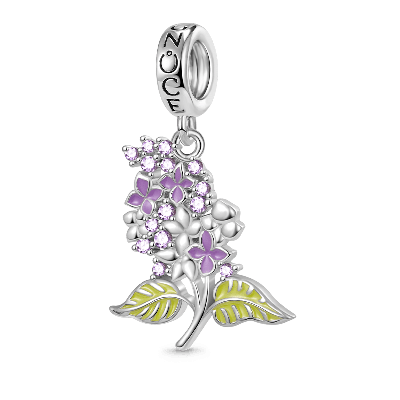 Lilac Flower Pendant